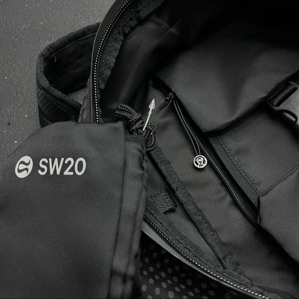 RARE lululemon Fast and Free Reflective Backpack *SW SeaWheeze edition - Picture 5 of 6